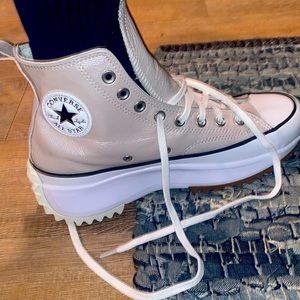 Silver Converse Allstars